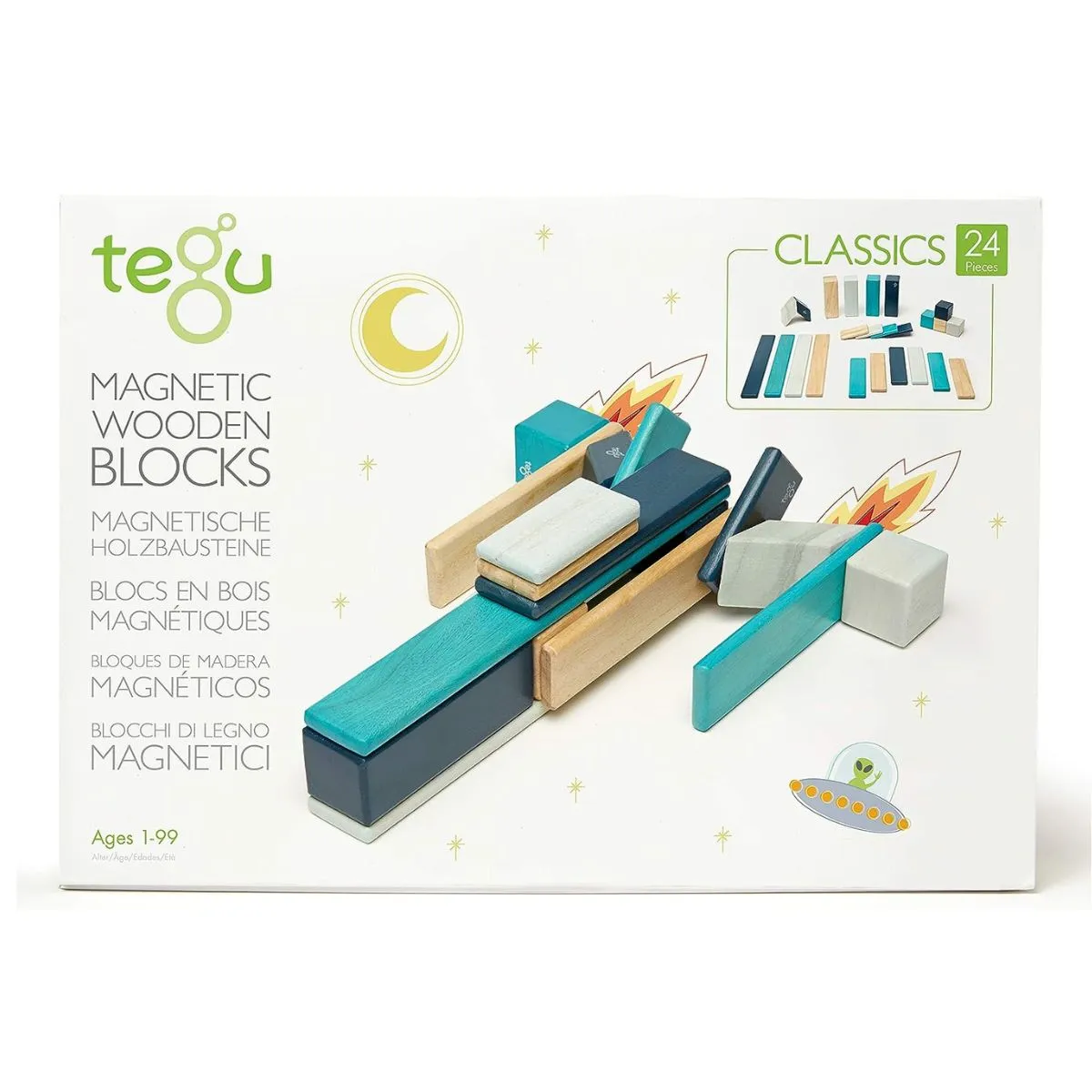 24-Piece Magnetic Toy Set