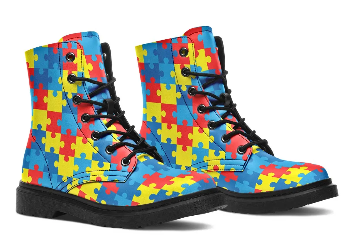 Autism Awareness Boots