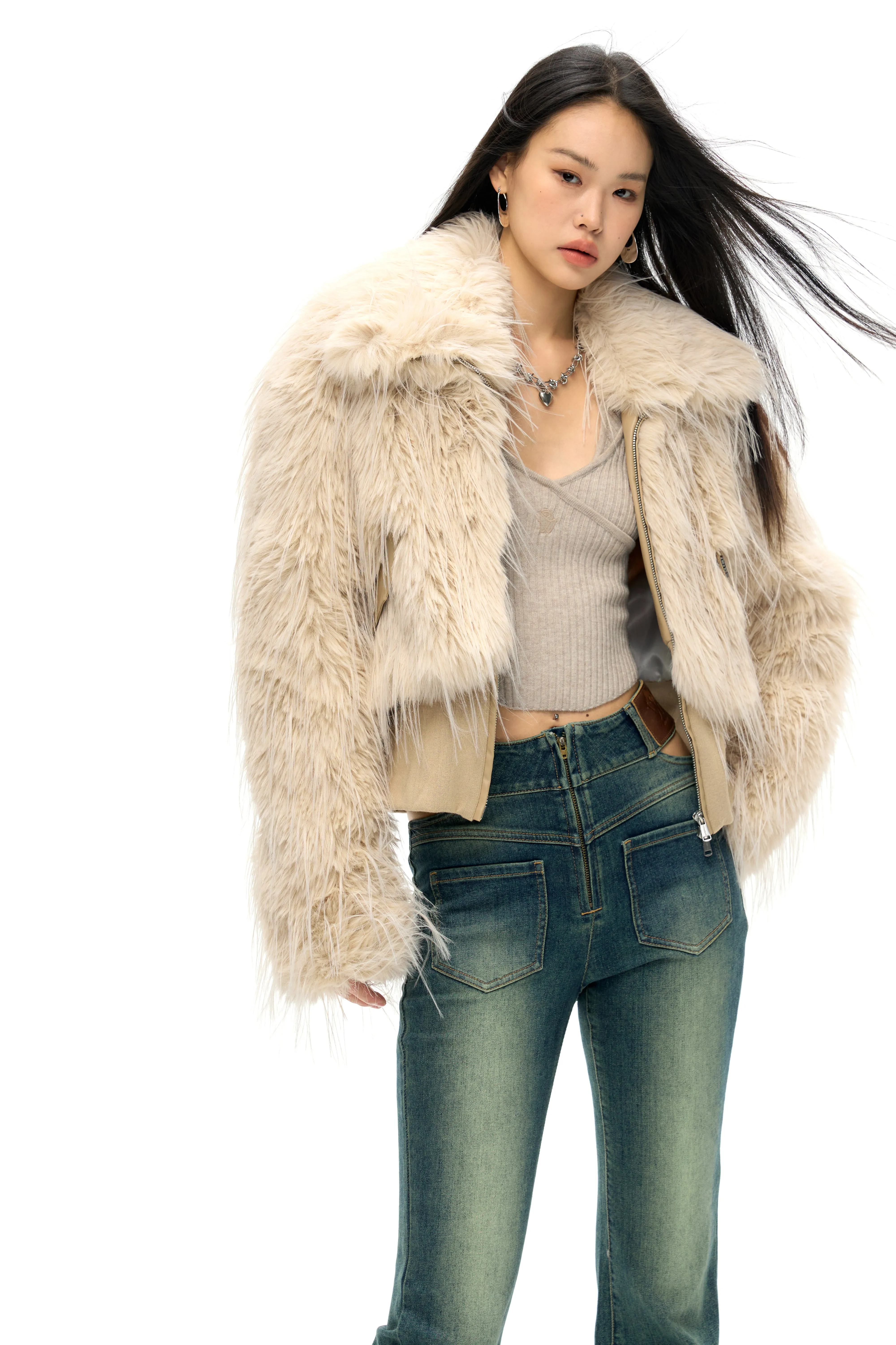 Ballad Short Eco-friendly Fur Coat