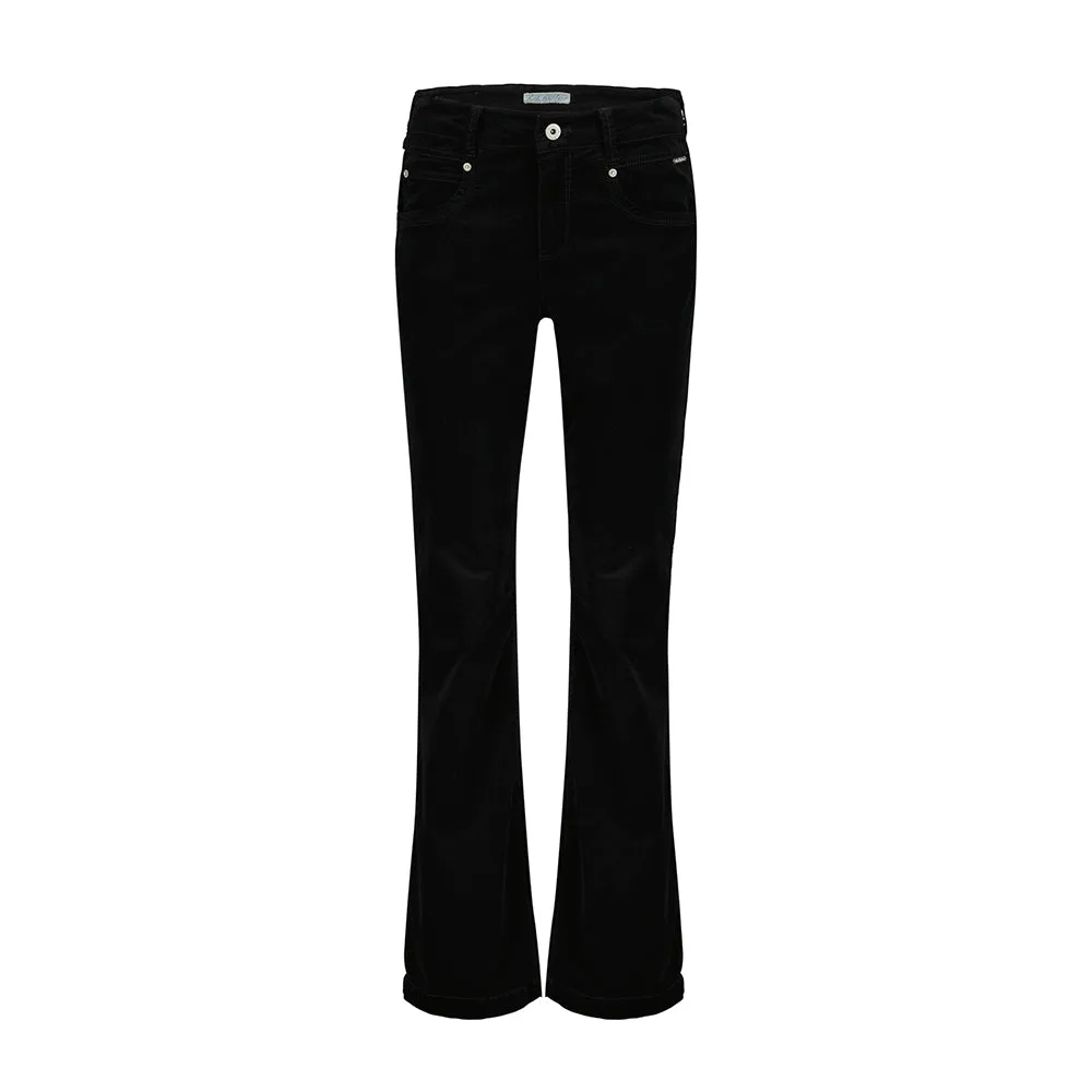 Bibette Black Velvet Jeans