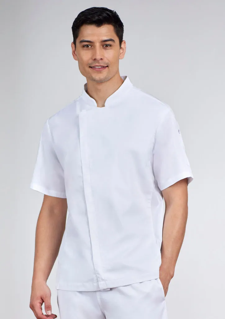 Biz Collection Mens Alfresco Short Sleeve Chef Jacket (CH330MS)