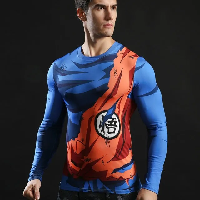 Bodybuilding Armour Dragon Ball Tank Tops Men Anime Tops Naruto vest Fitness Tops Tees super saiyan singlets ZOOTOP BEAR