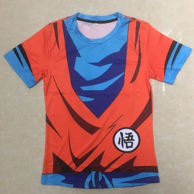 Bodybuilding Armour Dragon Ball Tank Tops Men Anime Tops Naruto vest Fitness Tops Tees super saiyan singlets ZOOTOP BEAR