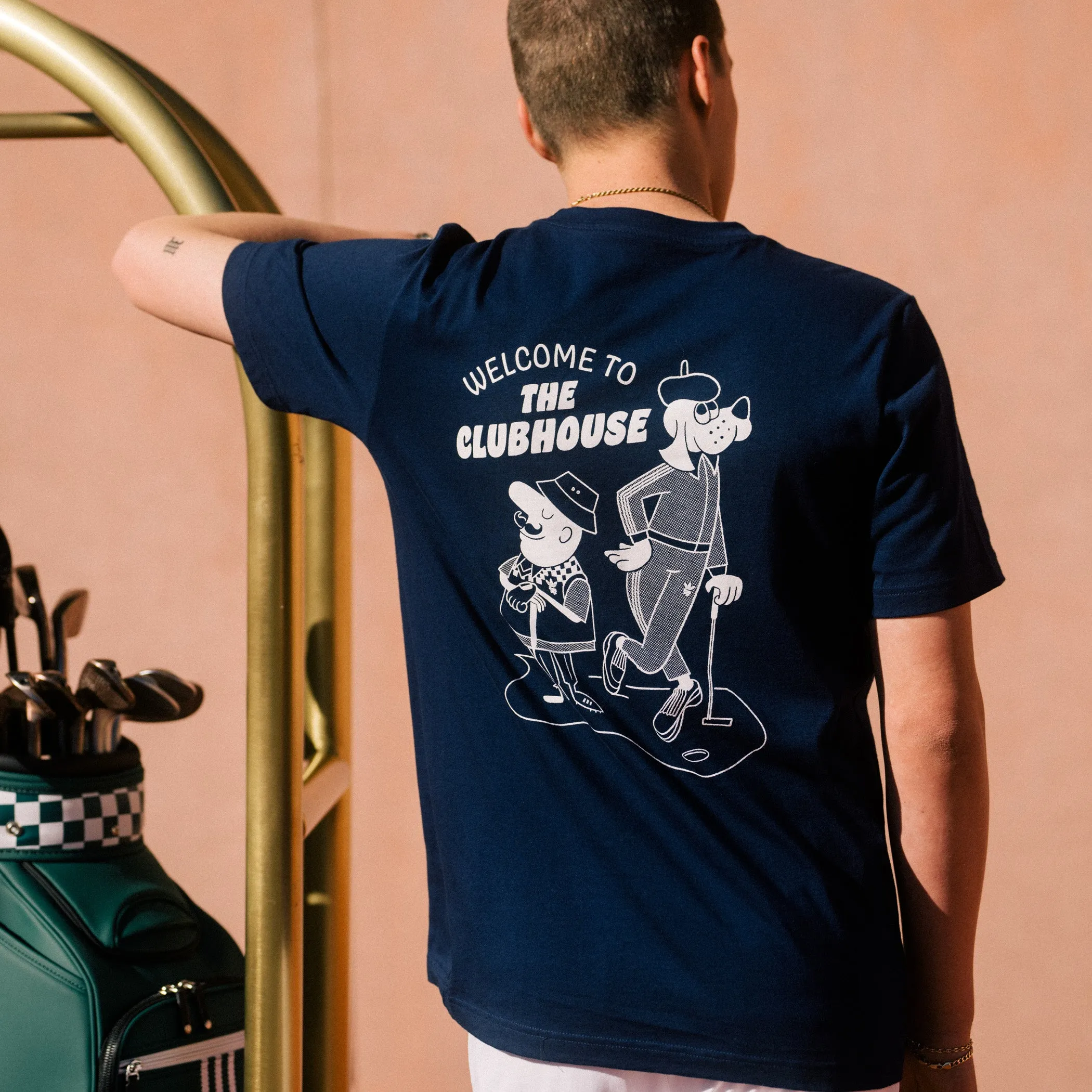 Bogey Boys x adidas T-Shirt - Navy