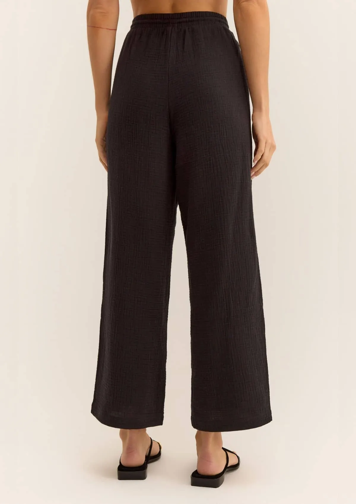 Bondi Gauze Pant - Black