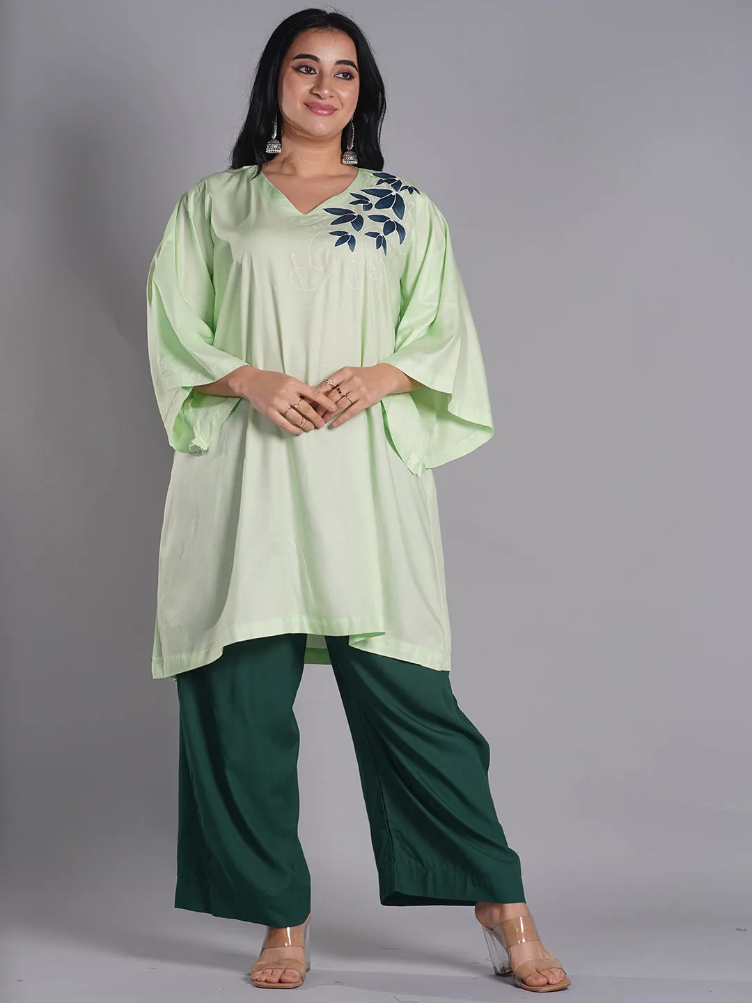 BottleGreen Palazzo Pants