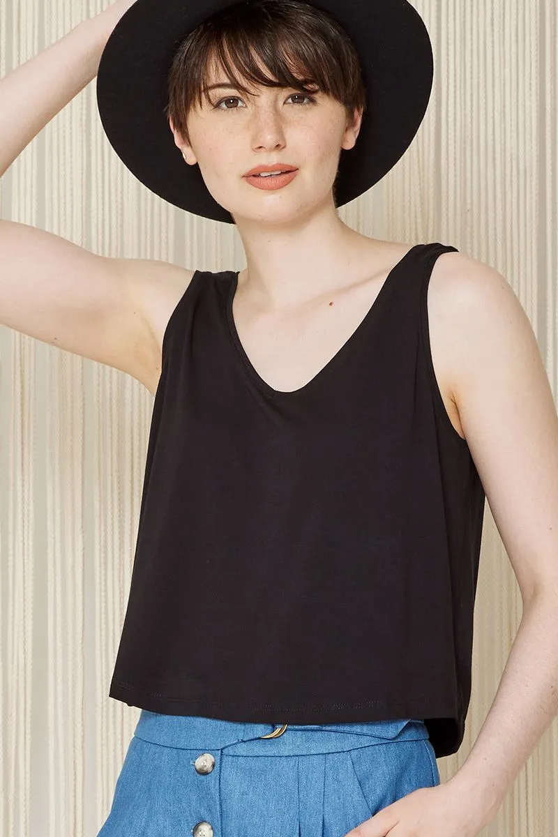 Capucine Top in Black