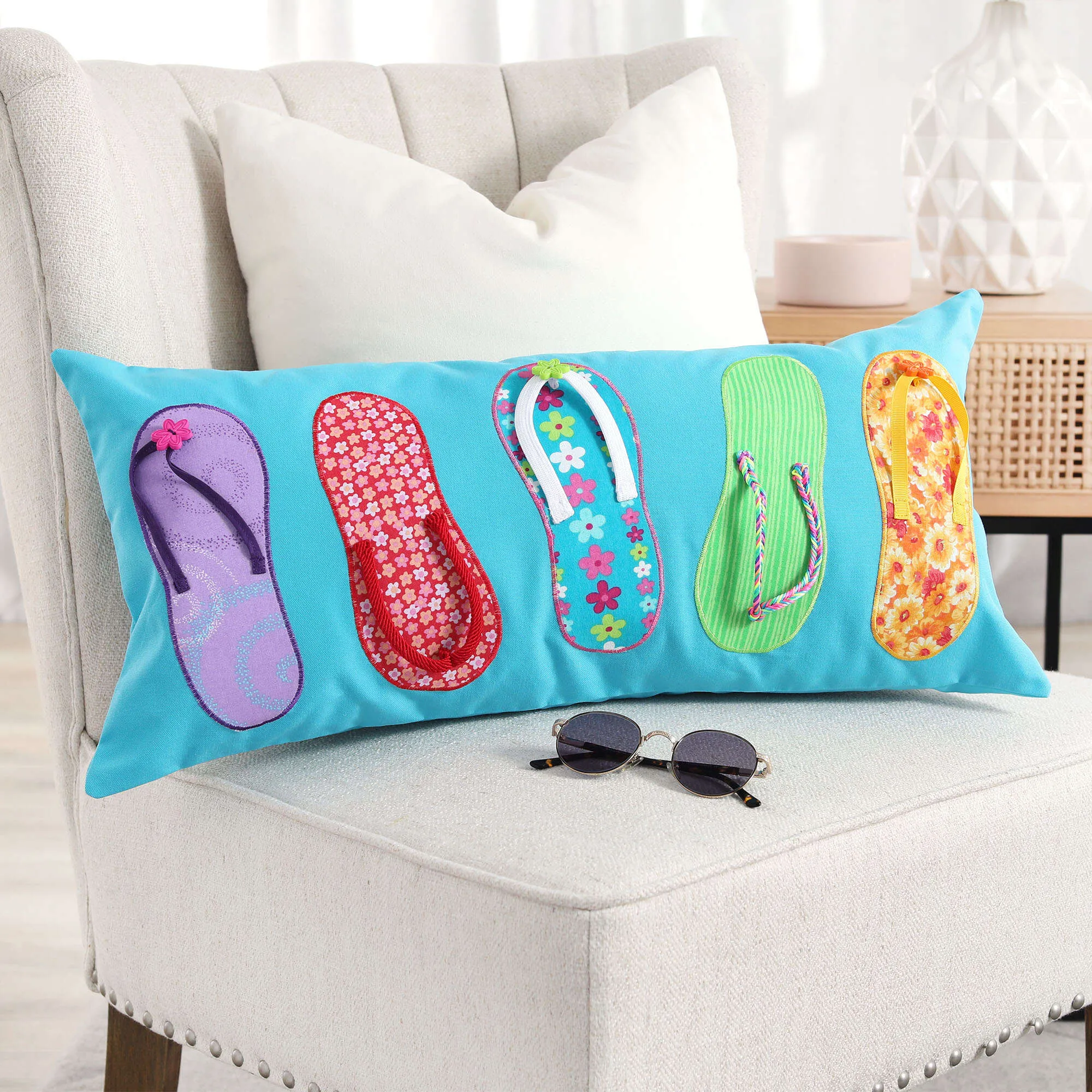 Coats & Clark Sewing Flip Flop Pillow