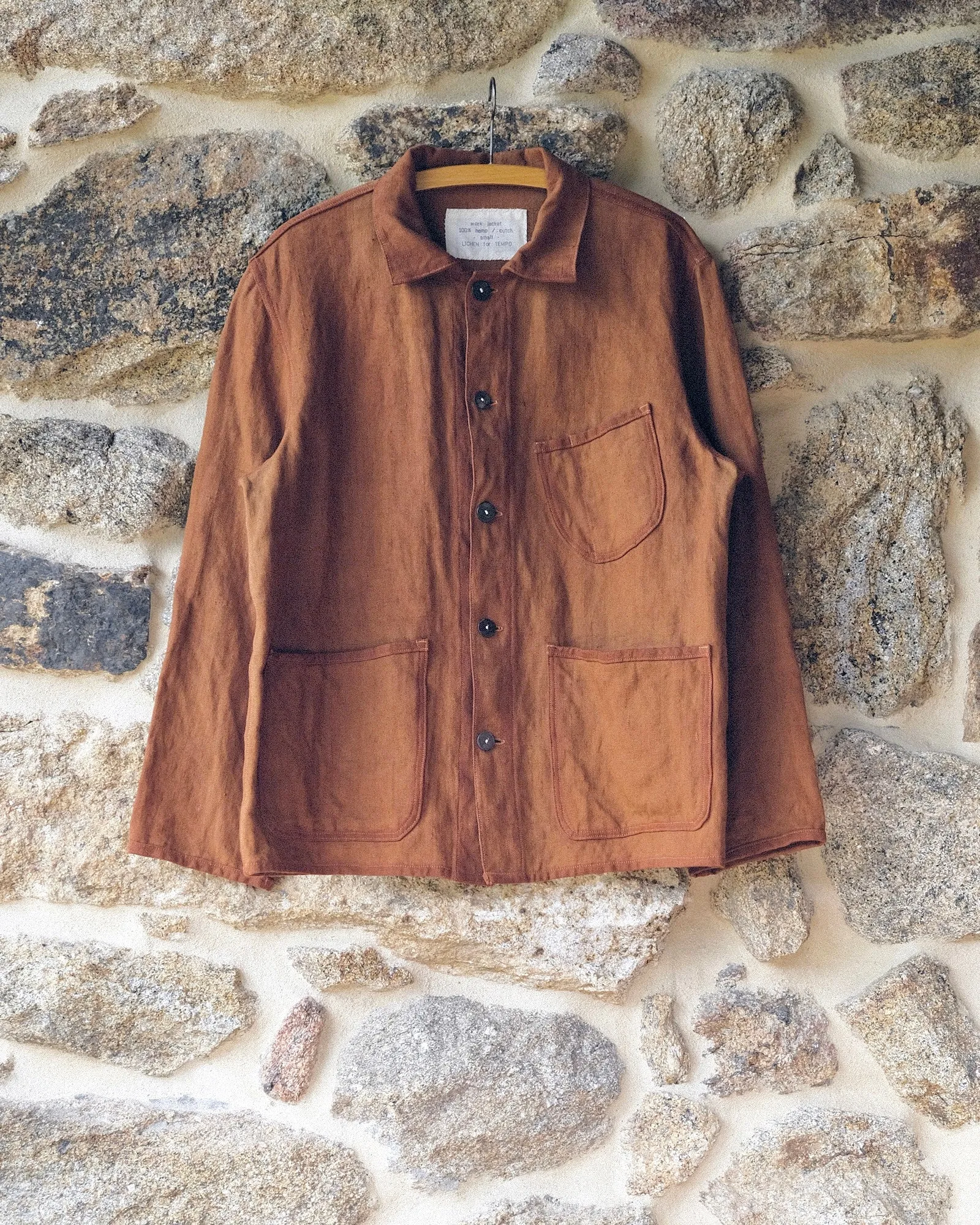 Cutch Hand-Dyed Hemp Work Jacket