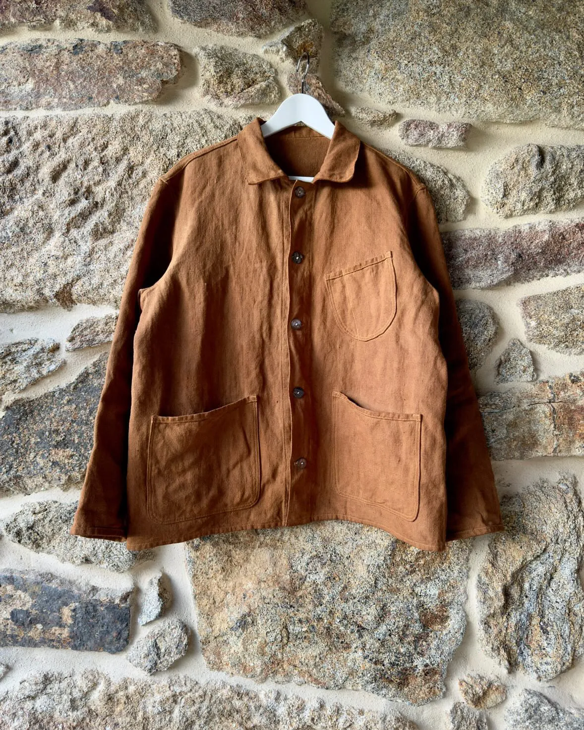 Cutch Hand-Dyed Hemp Work Jacket