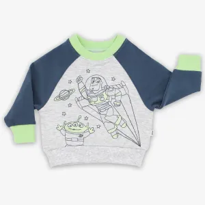 Disney Pixar Buzz Lightyear Crewneck Sweatshirt