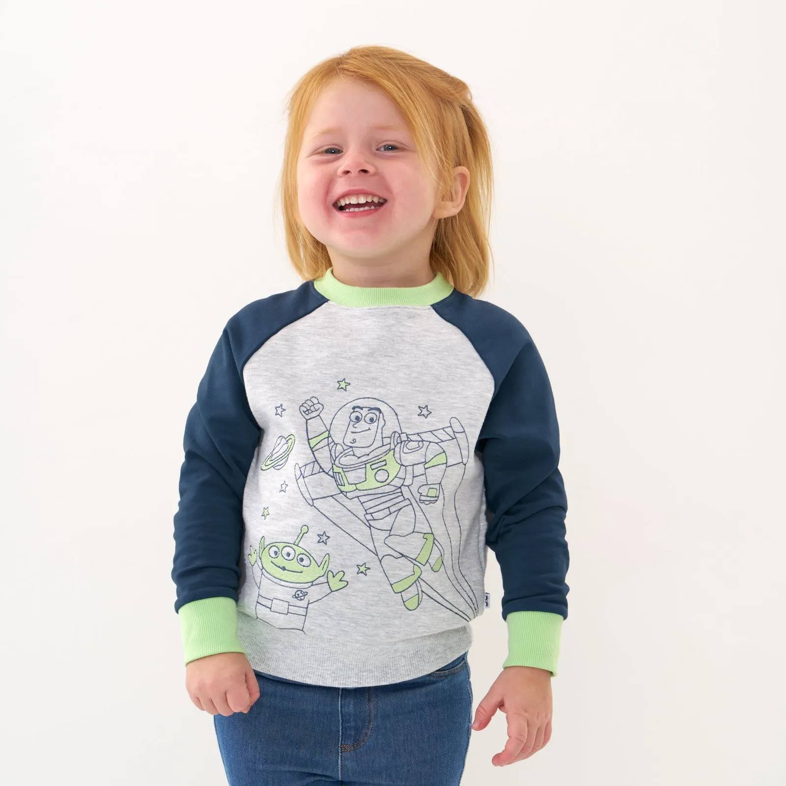 Disney Pixar Buzz Lightyear Crewneck Sweatshirt