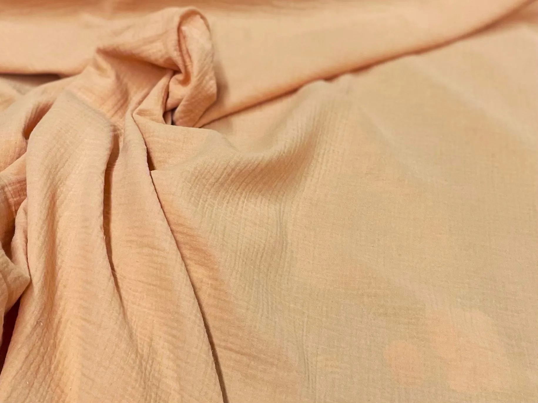 Double Gauze - 100% Cotton - Peach