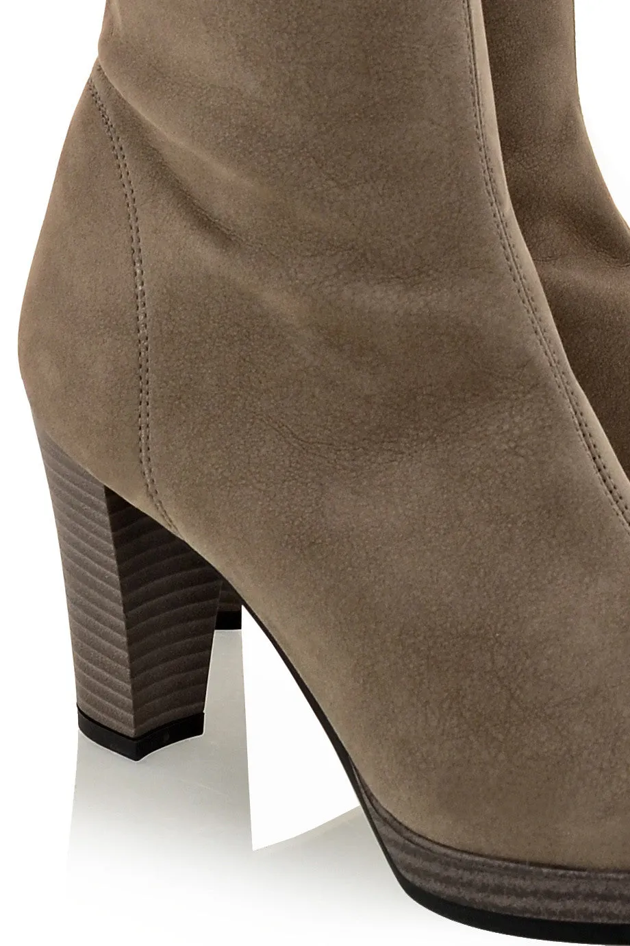 EARTH RAK Taupe Knee-High Boots