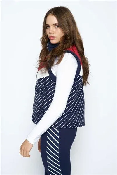 FILA REBECCA GILET ZIP-UP HALF JACKET