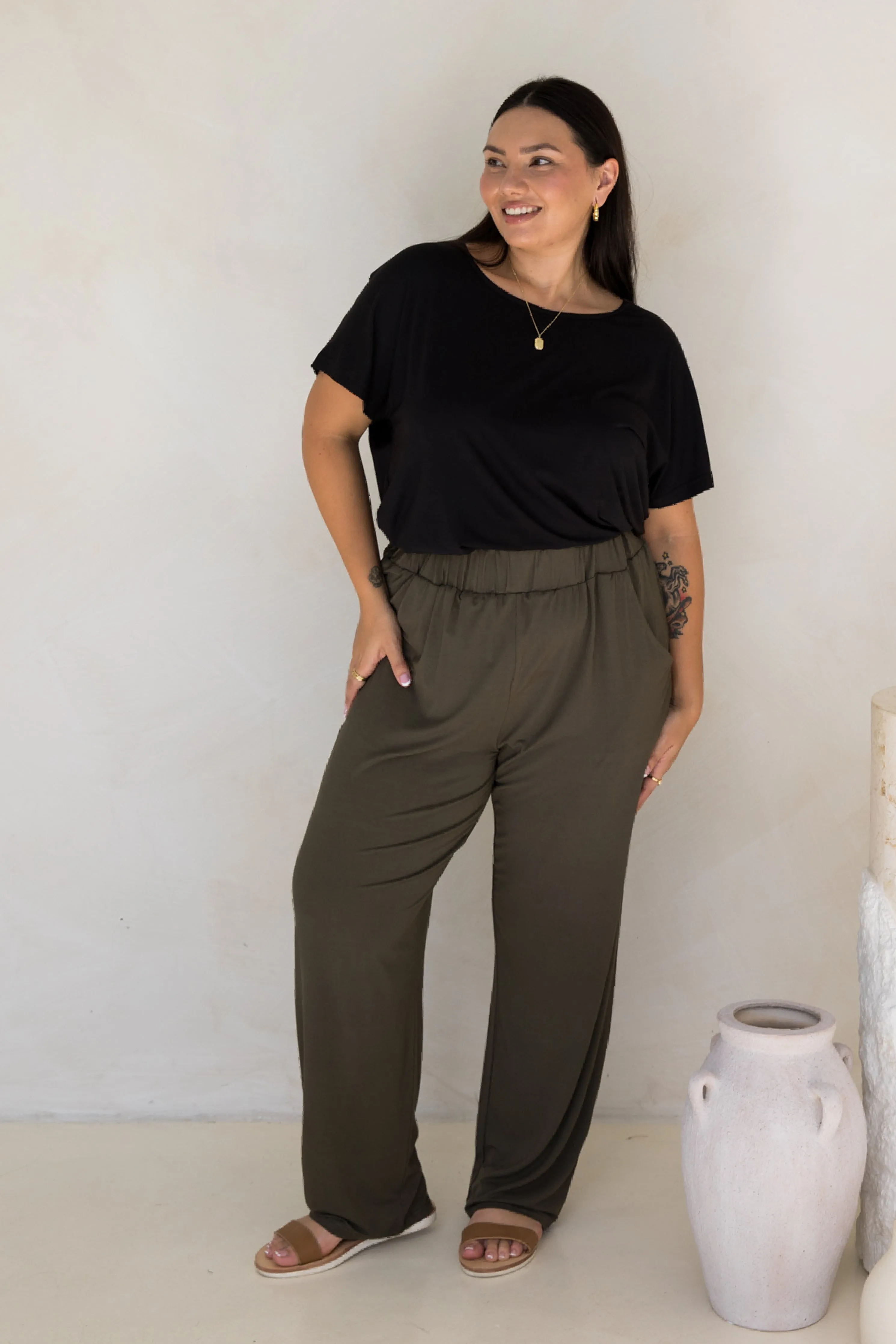 Frankie Pant | Moss Green