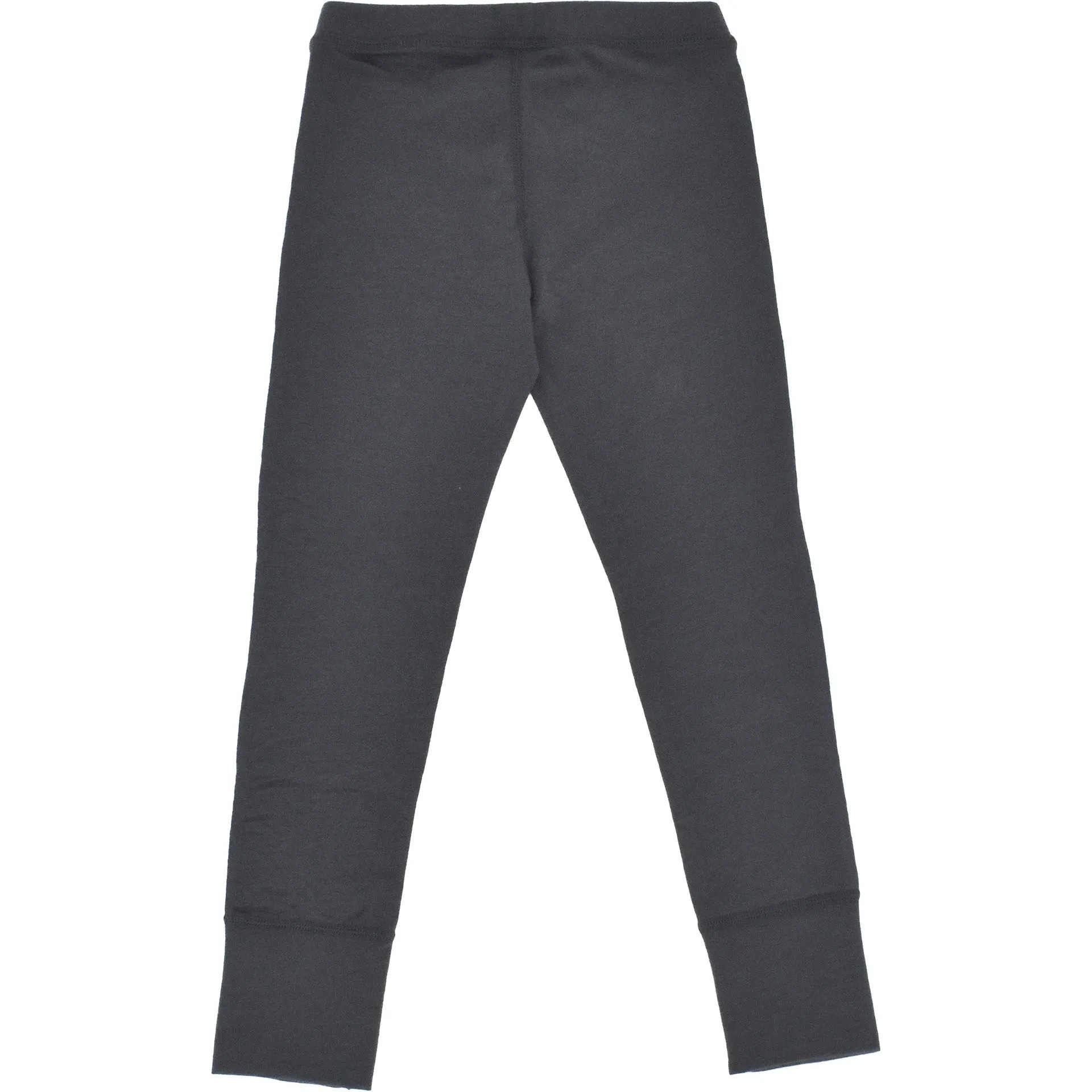 Kids Merino Wool Base Layer, Leggings, Storm Gray