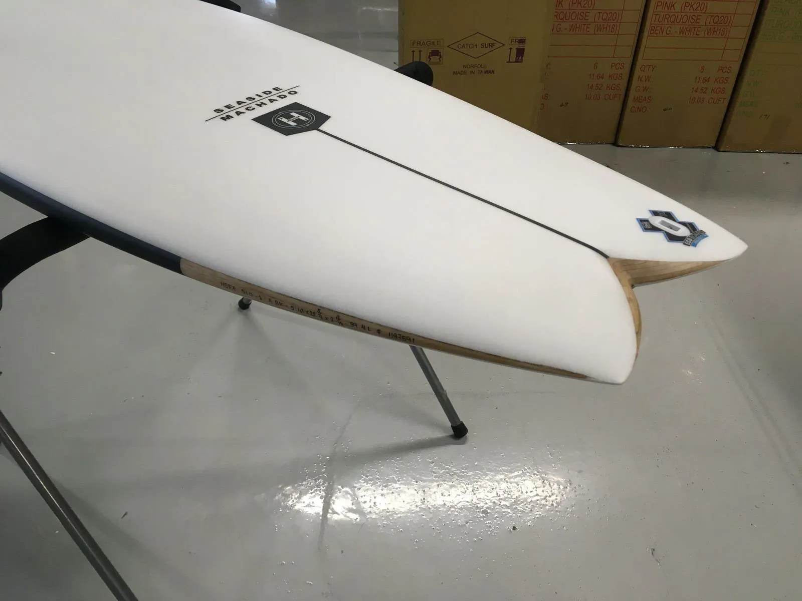 Machado Seaside 5'11 - Helium Black - Futures