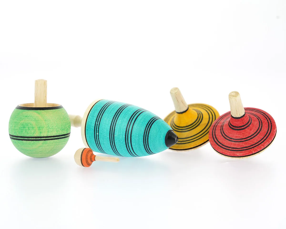 Mader Multicolour Spinning Top Learning Set