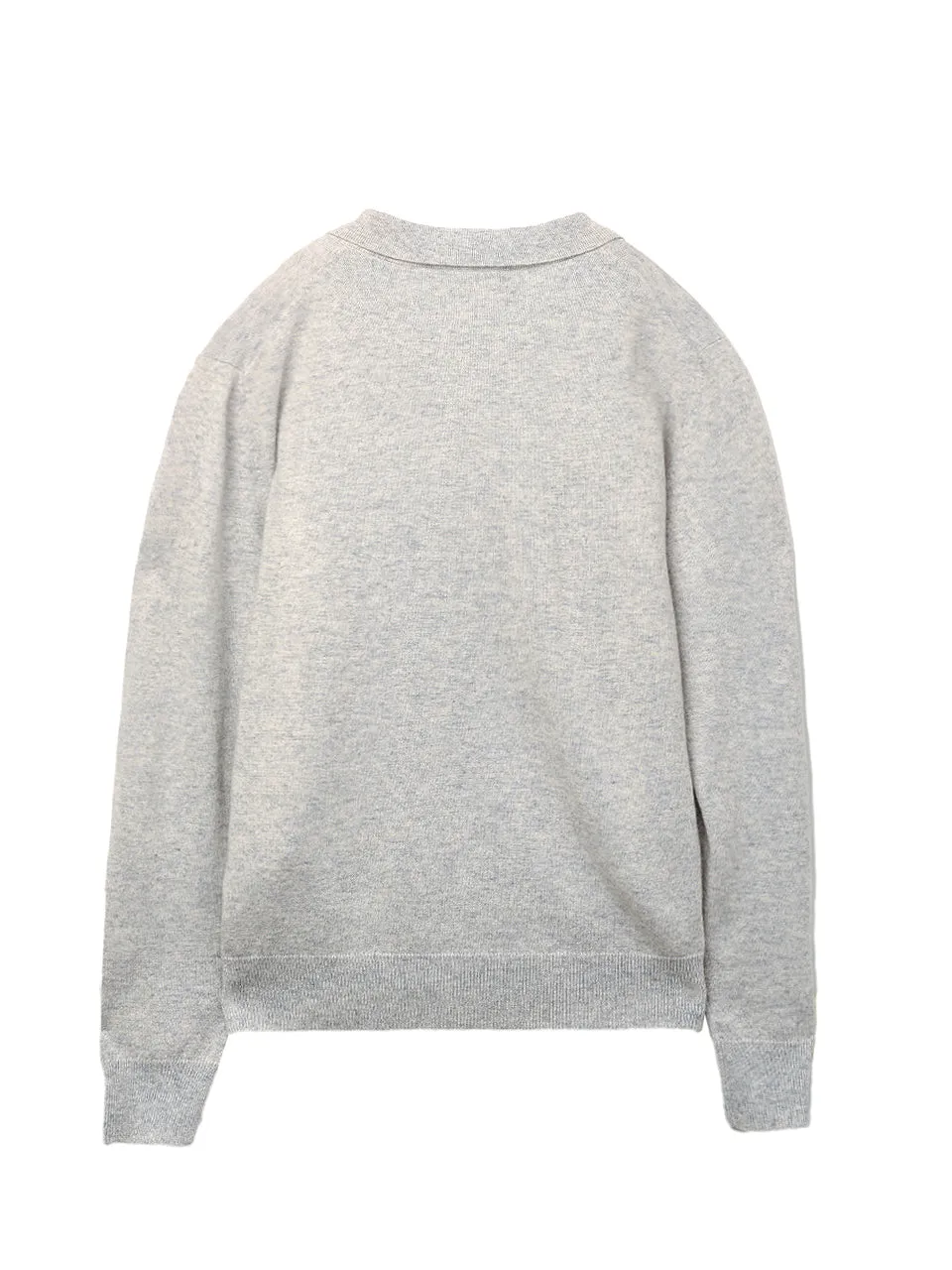 Men Polo Sweater_Grey