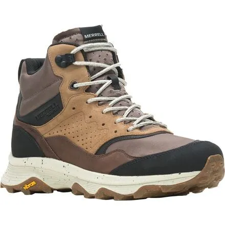 Merrell Men's Speed Solo Mid WP Hiking Boot, Earth