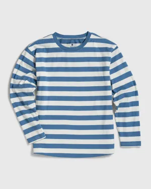 Organic Striped Long-Sleeve Tee