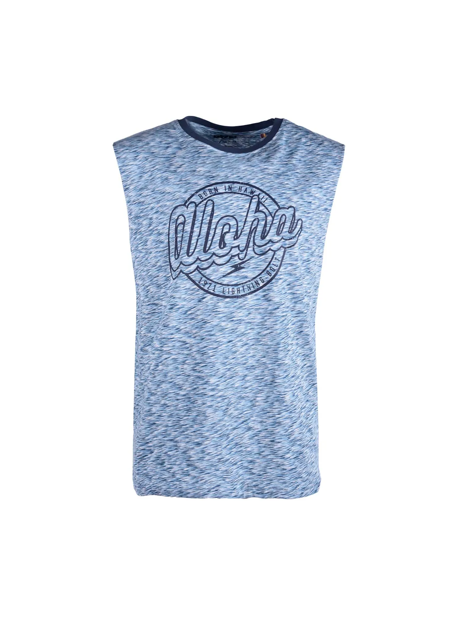 REGULAR TANK TOP WITH FRONT PRINT