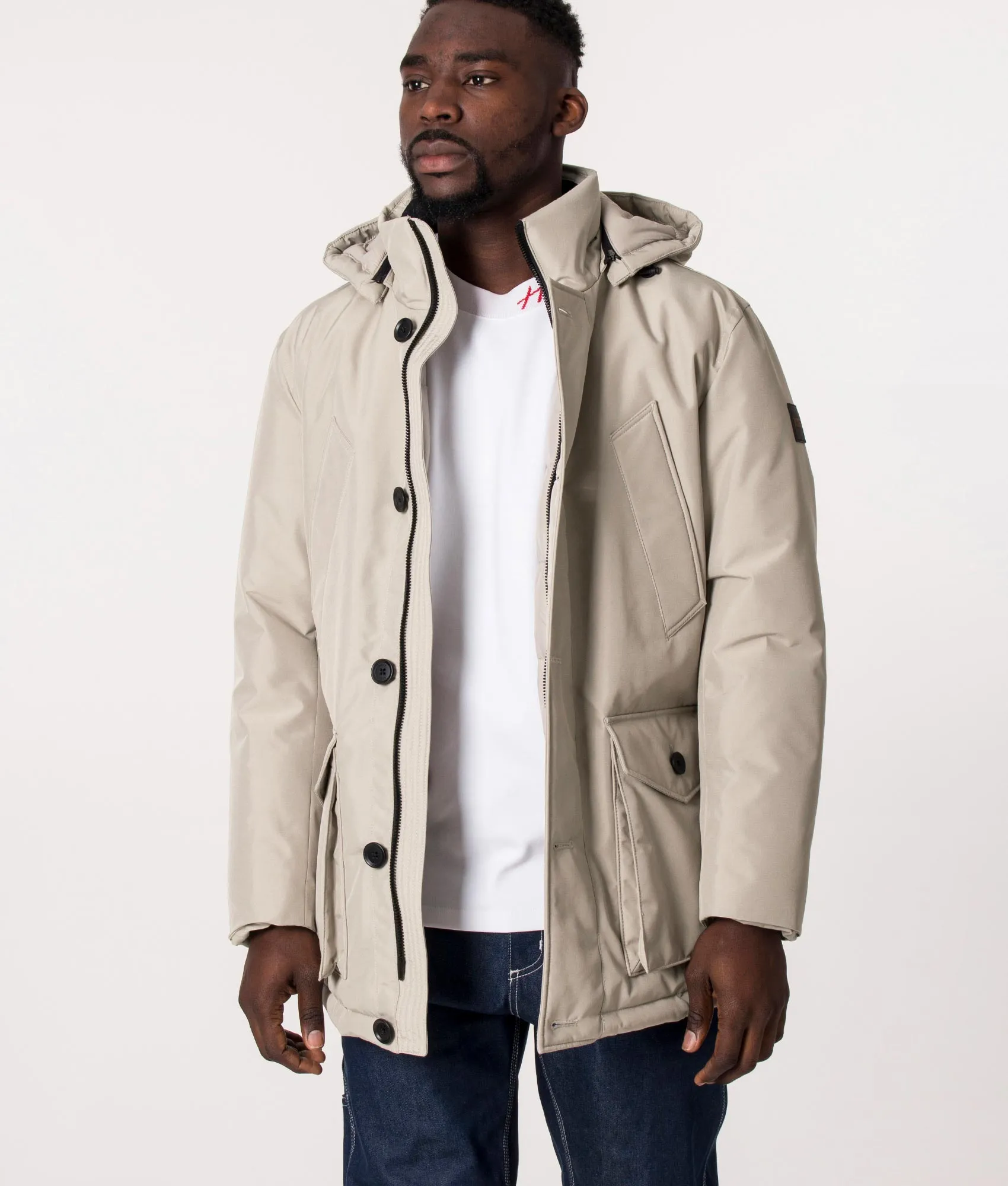 Relaxed Fit Osiass Parka Jacket