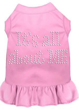 Rhinestone All About Me Dress Light Pink Med (12)