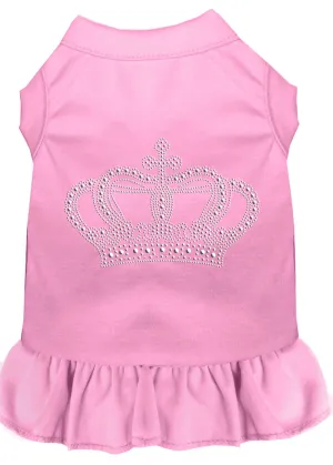 Rhinestone Crown Dress Light Pink Xs (8)