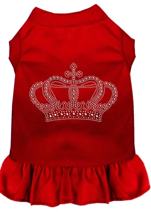 Rhinestone Crown Dress Red Xxl (18)