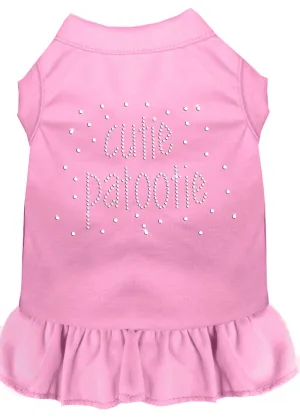 Rhinestone Cutie Patootie Dress Light Pink 4x (22)