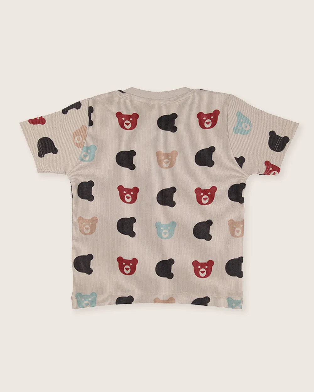 Rib Bear T-Shirt & Shorts Set