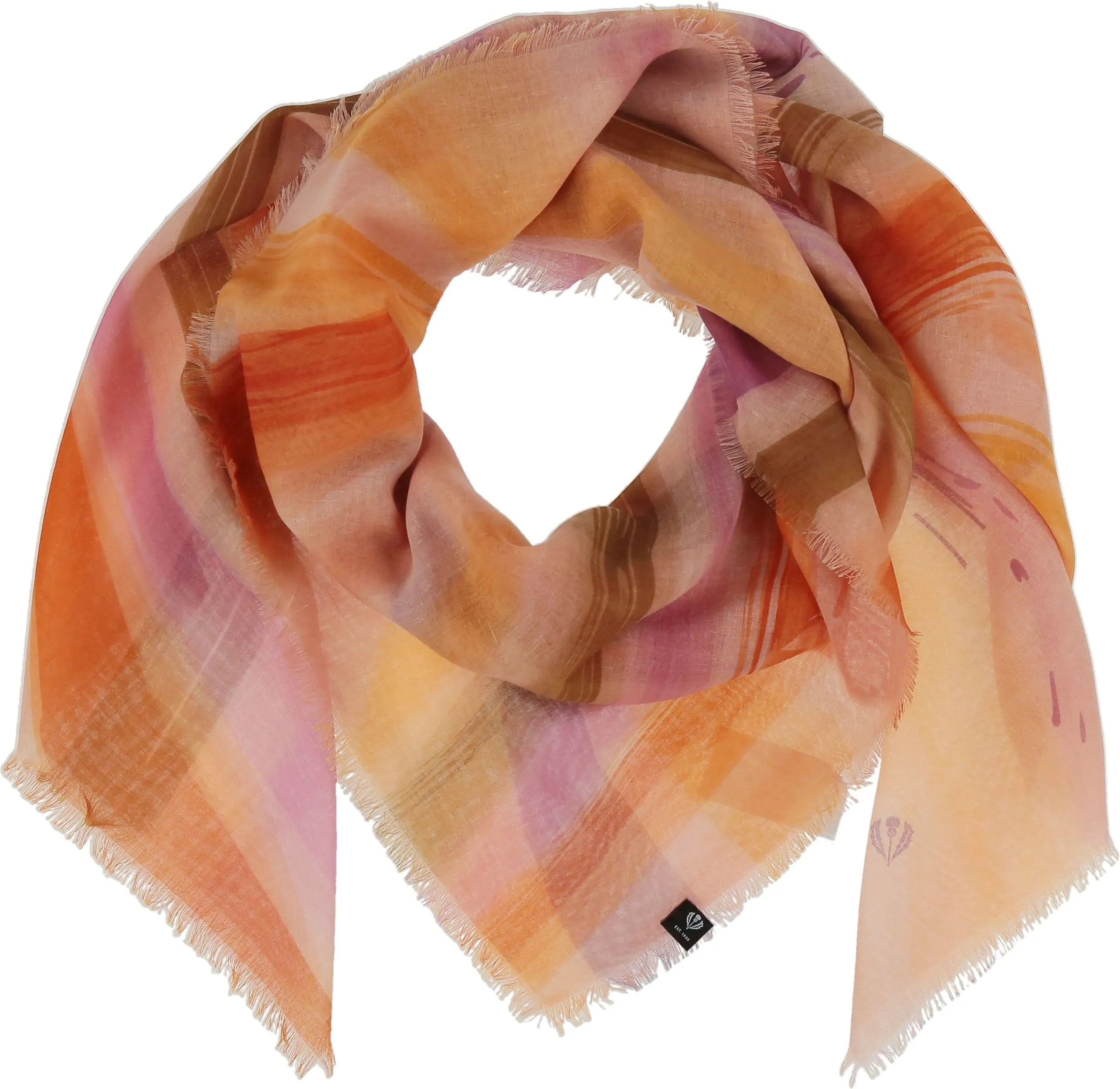 Sustainability Edition Brushstroke Swirls Recycled Square