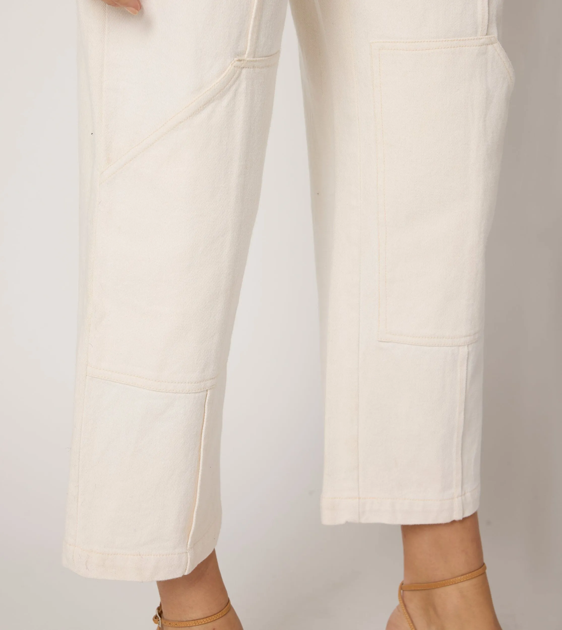 Taylor Trouser | Dark Ivory