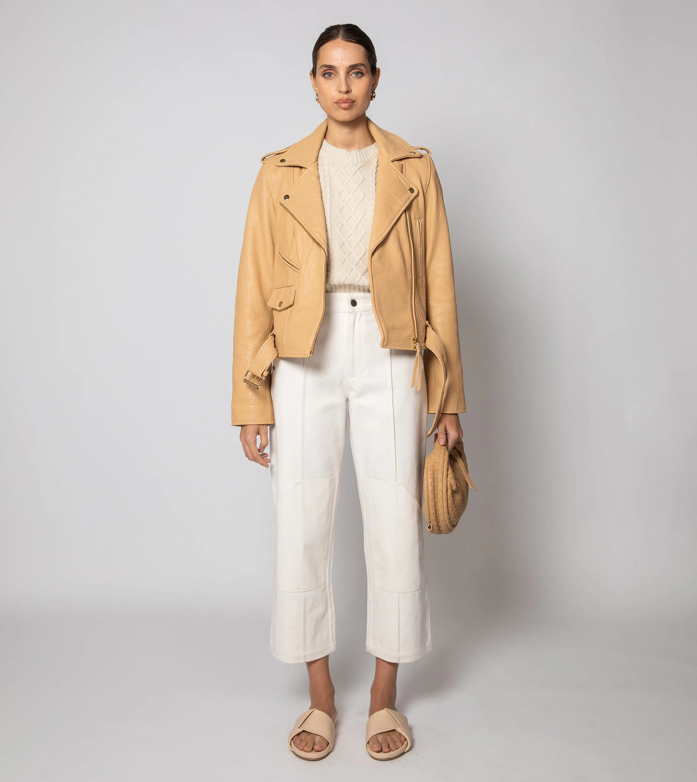 Taylor Trouser | Dark Ivory