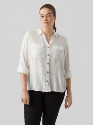 Vero Moda Curve White Shirt