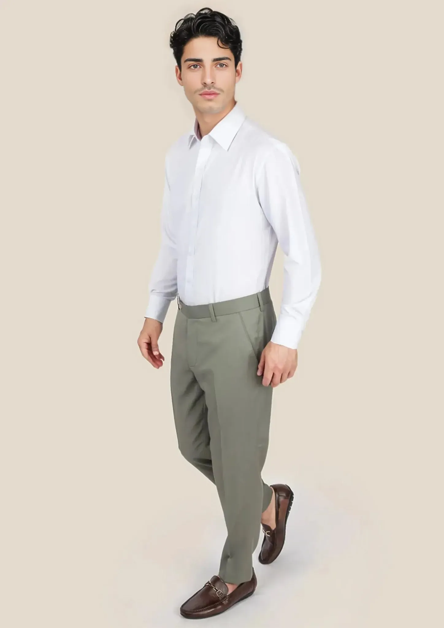 Verona Sage Twill Pants