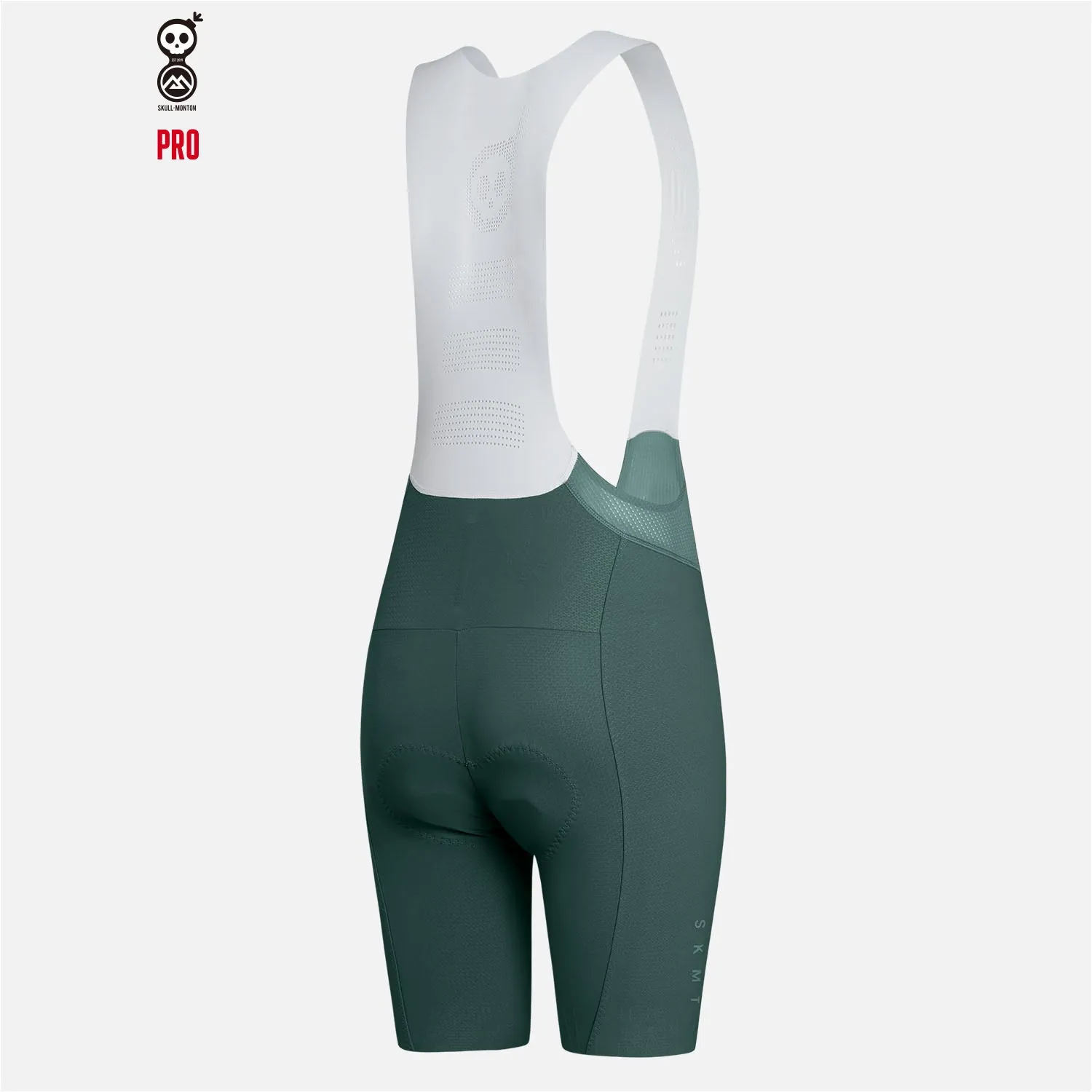 Women's Cycling Bib Shorts Minima Teal Green